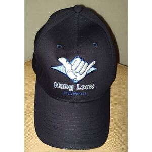 Surfwear Hawaiian Classics navy "HANG LOOSE" HAWAII  Ball cap hat. Adjustable. N